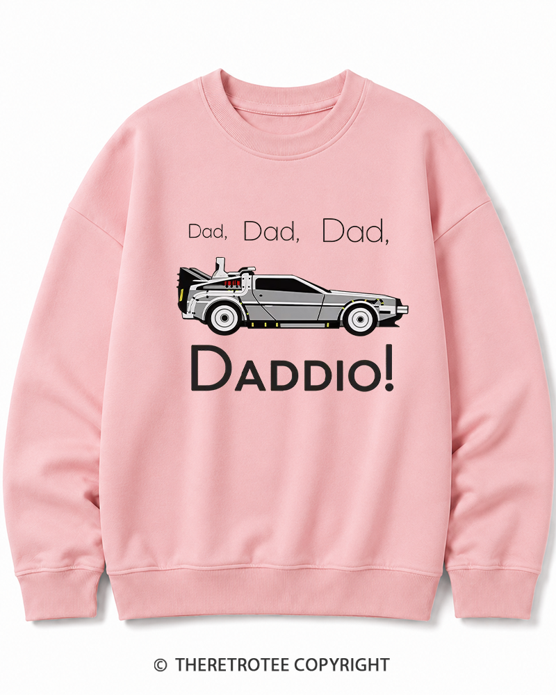TheRetroTee Dad Daddio 1980s Cotton Sweatshirt