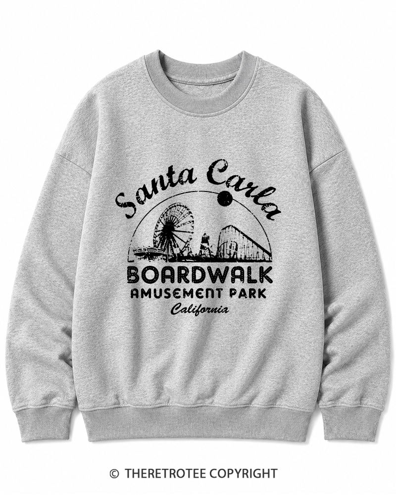 TheRetroTee Santa Carla Amusement Park 1980s Cotton Sweatshirt
