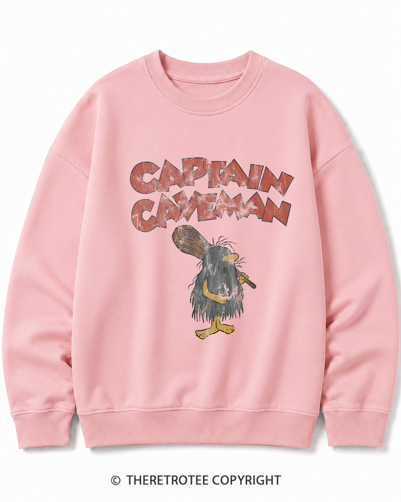 TheRetroTee 1970s Stone Hero Cotton Sweatshirt