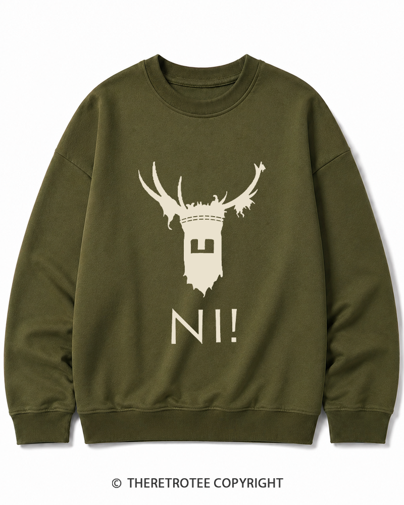 TheRetroTee Ni! 1970s Cotton Sweatshirt
