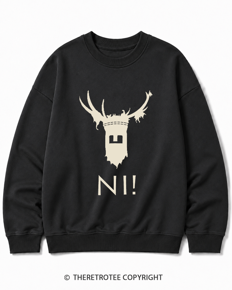 TheRetroTee Ni! 1970s Cotton Sweatshirt