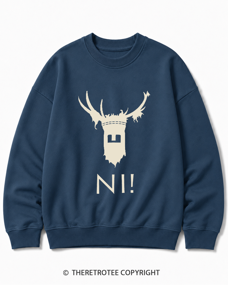 TheRetroTee Ni! 1970s Cotton Sweatshirt