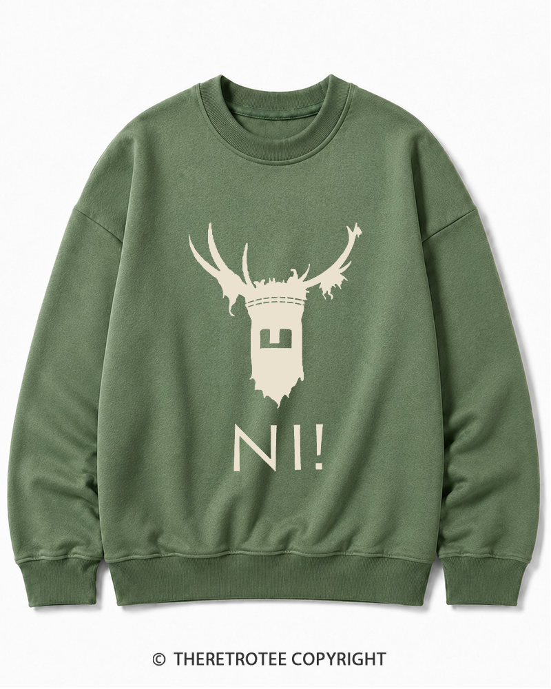 TheRetroTee Ni! 1970s Cotton Sweatshirt