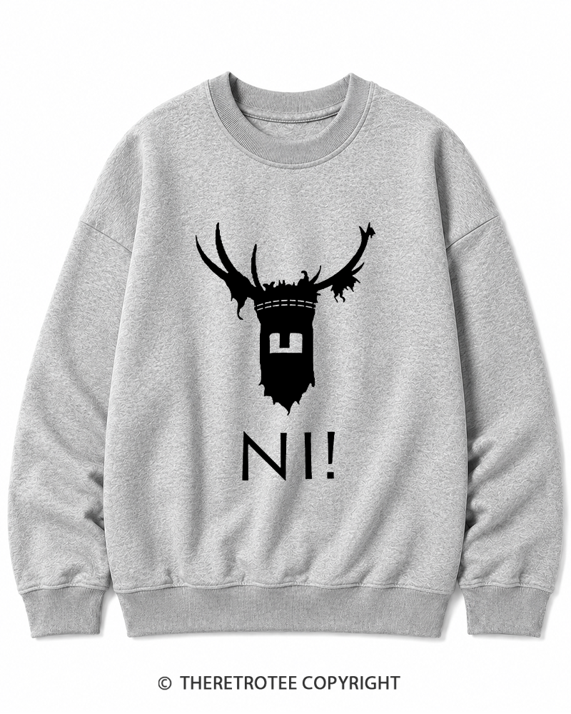 TheRetroTee Ni! 1970s Cotton Sweatshirt