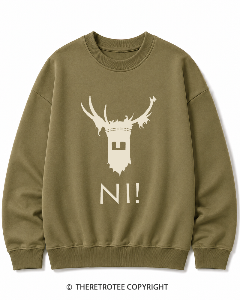 TheRetroTee Ni! 1970s Cotton Sweatshirt