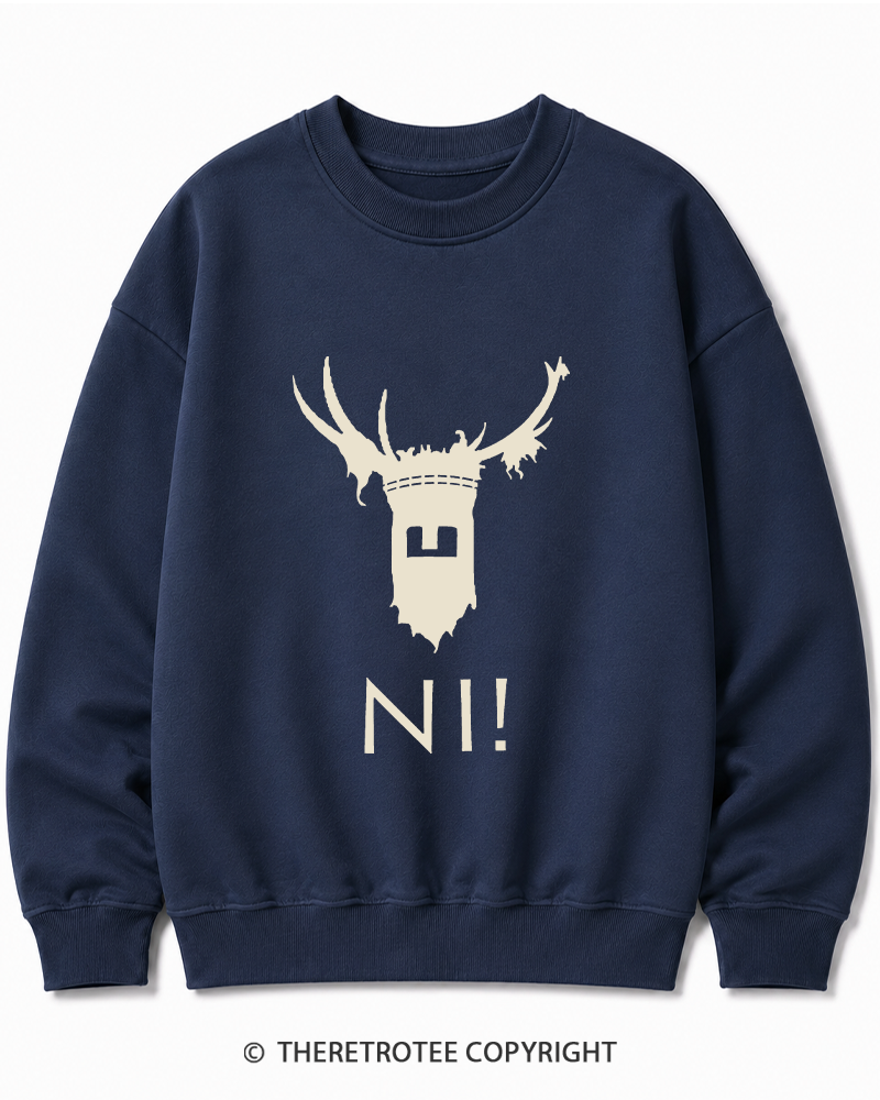 TheRetroTee Ni! 1970s Cotton Sweatshirt
