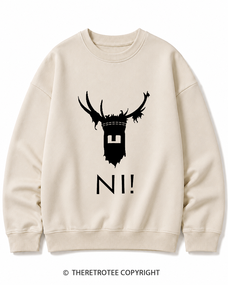 TheRetroTee Ni! 1970s Cotton Sweatshirt