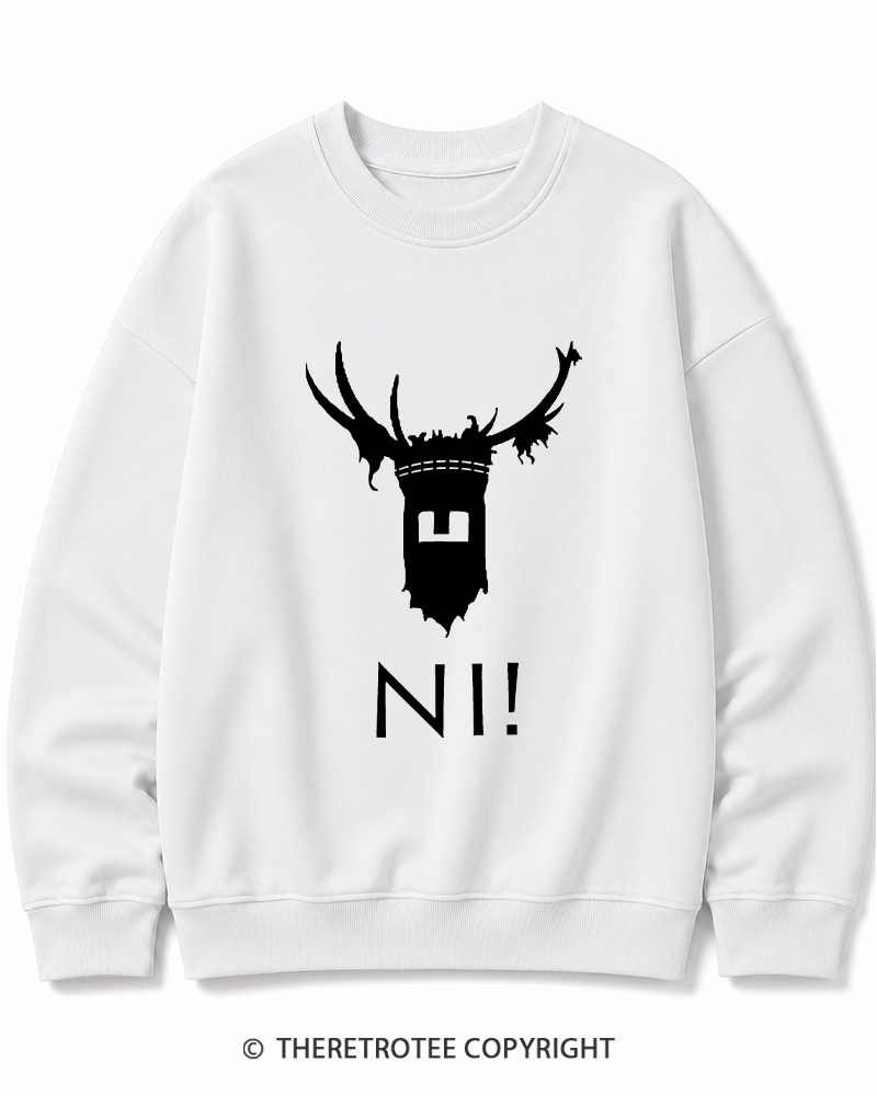 TheRetroTee Ni! 1970s Cotton Sweatshirt