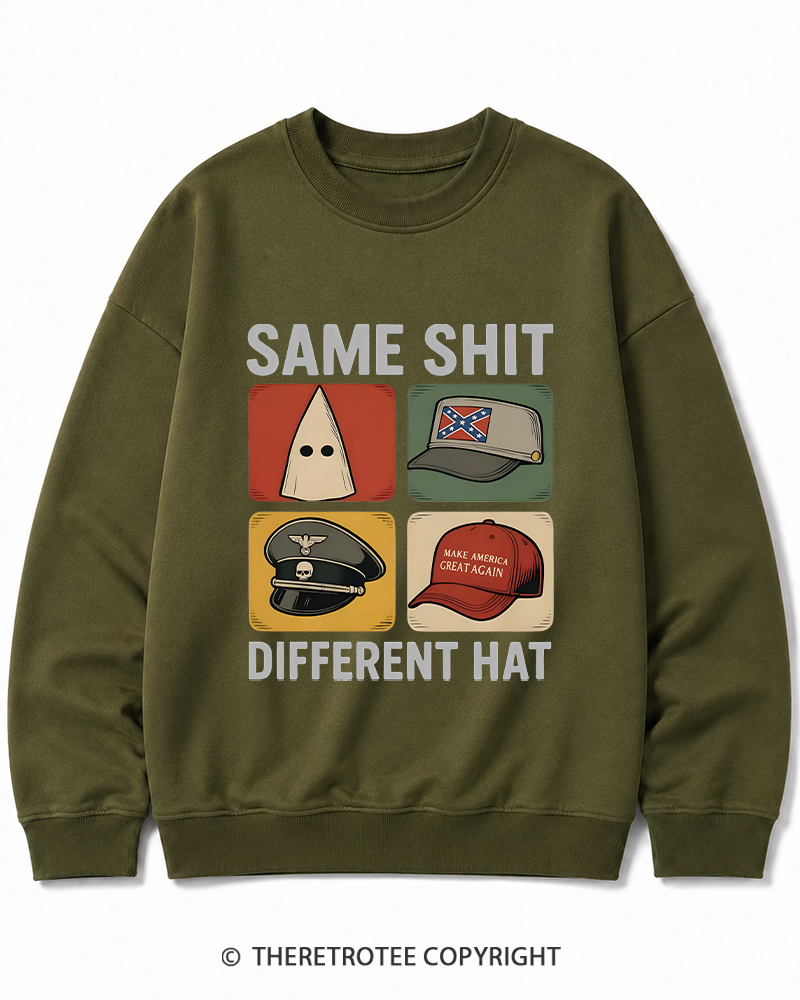 TheRetroTee Same Shit Different Cotton Sweatshirt