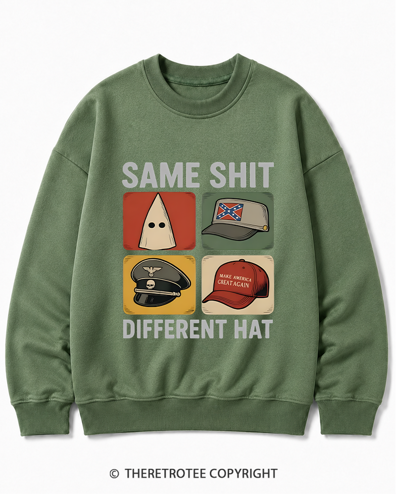 TheRetroTee Same Shit Different Cotton Sweatshirt