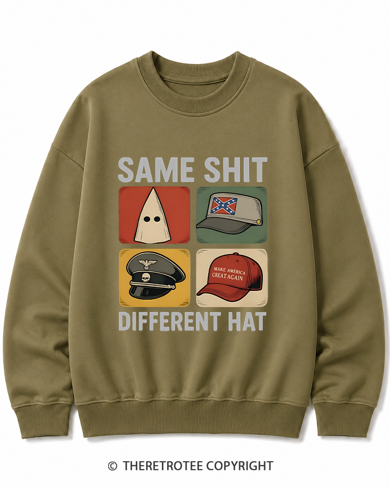 TheRetroTee Same Shit Different Cotton Sweatshirt