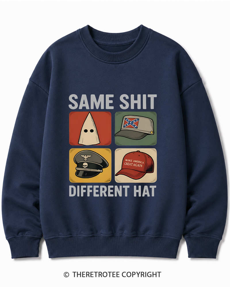 TheRetroTee Same Shit Different Cotton Sweatshirt