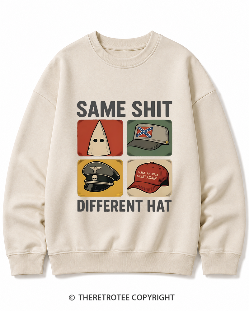 TheRetroTee Same Shit Different Cotton Sweatshirt