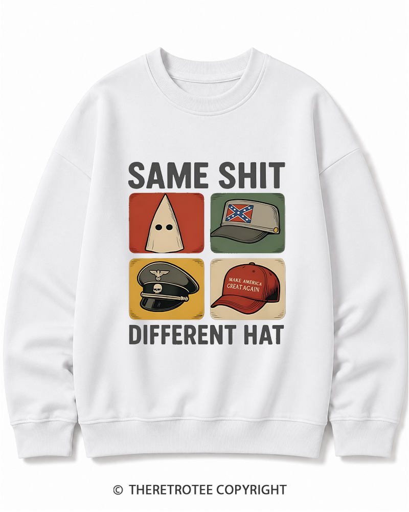TheRetroTee Same Shit Different Cotton Sweatshirt