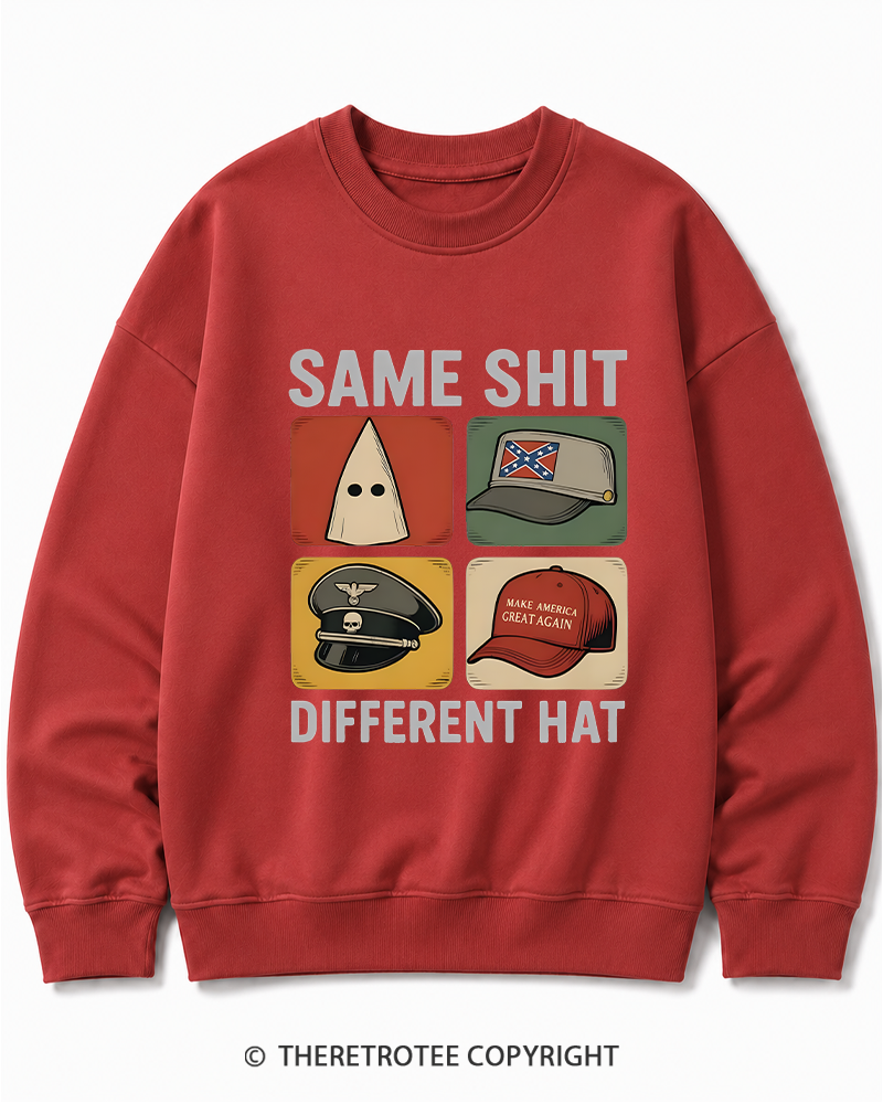 TheRetroTee Same Shit Different Cotton Sweatshirt