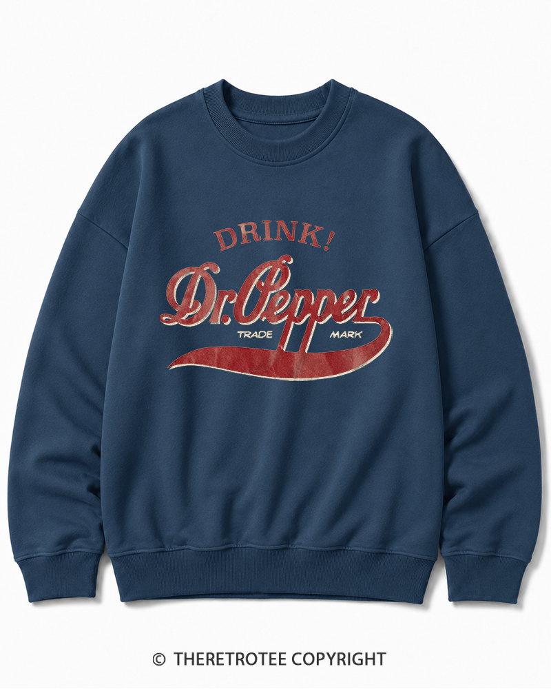 TheRetroTee 1970s Retro Soda Brand Inspired Cotton Sweatshirt
