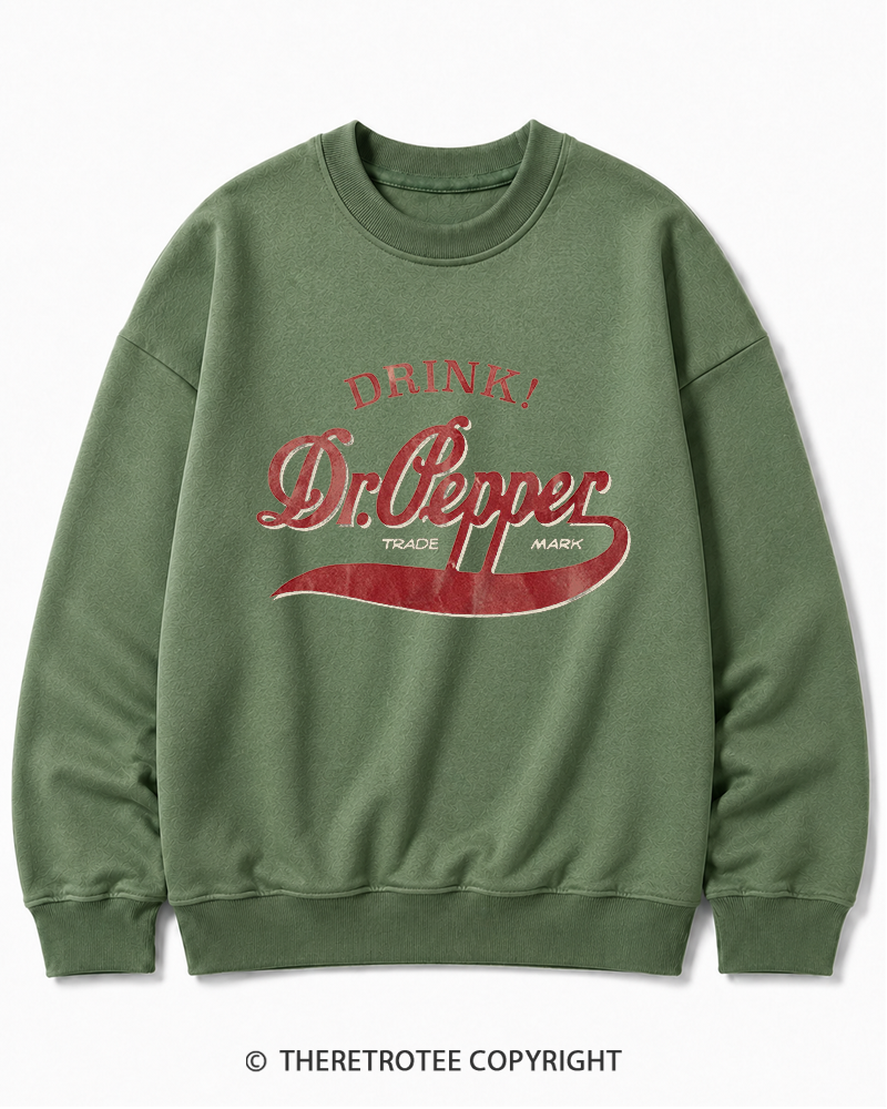 TheRetroTee 1970s Retro Soda Brand Inspired Cotton Sweatshirt