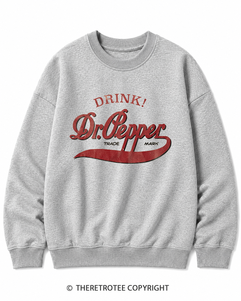 TheRetroTee 1970s Retro Soda Brand Inspired Cotton Sweatshirt