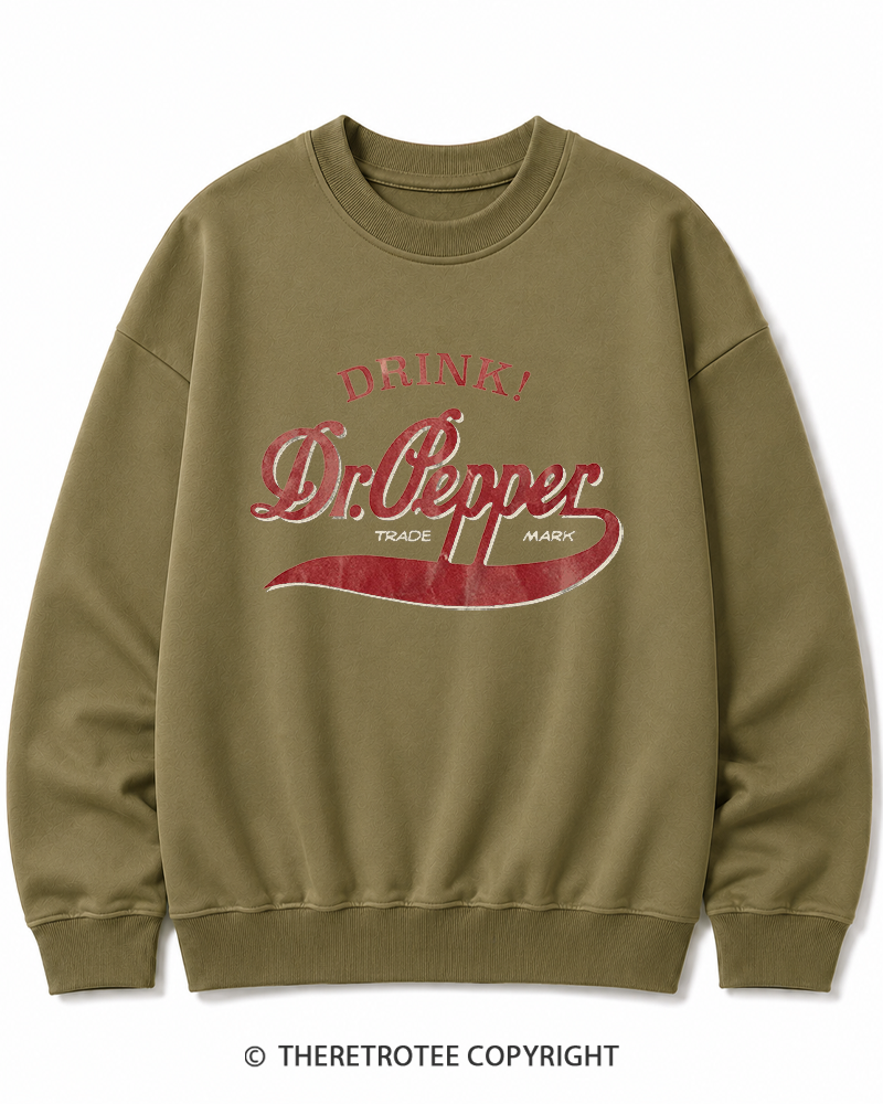 TheRetroTee 1970s Retro Soda Brand Inspired Cotton Sweatshirt
