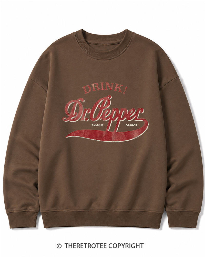TheRetroTee 1970s Retro Soda Brand Inspired Cotton Sweatshirt