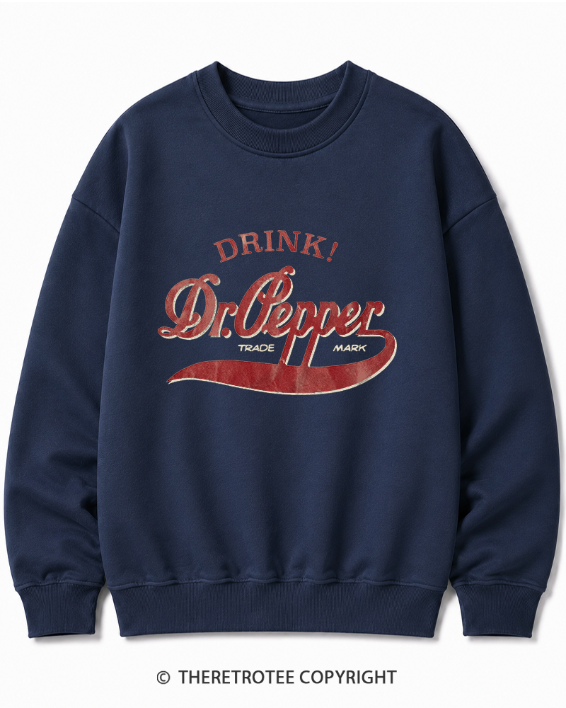 TheRetroTee 1970s Retro Soda Brand Inspired Cotton Sweatshirt