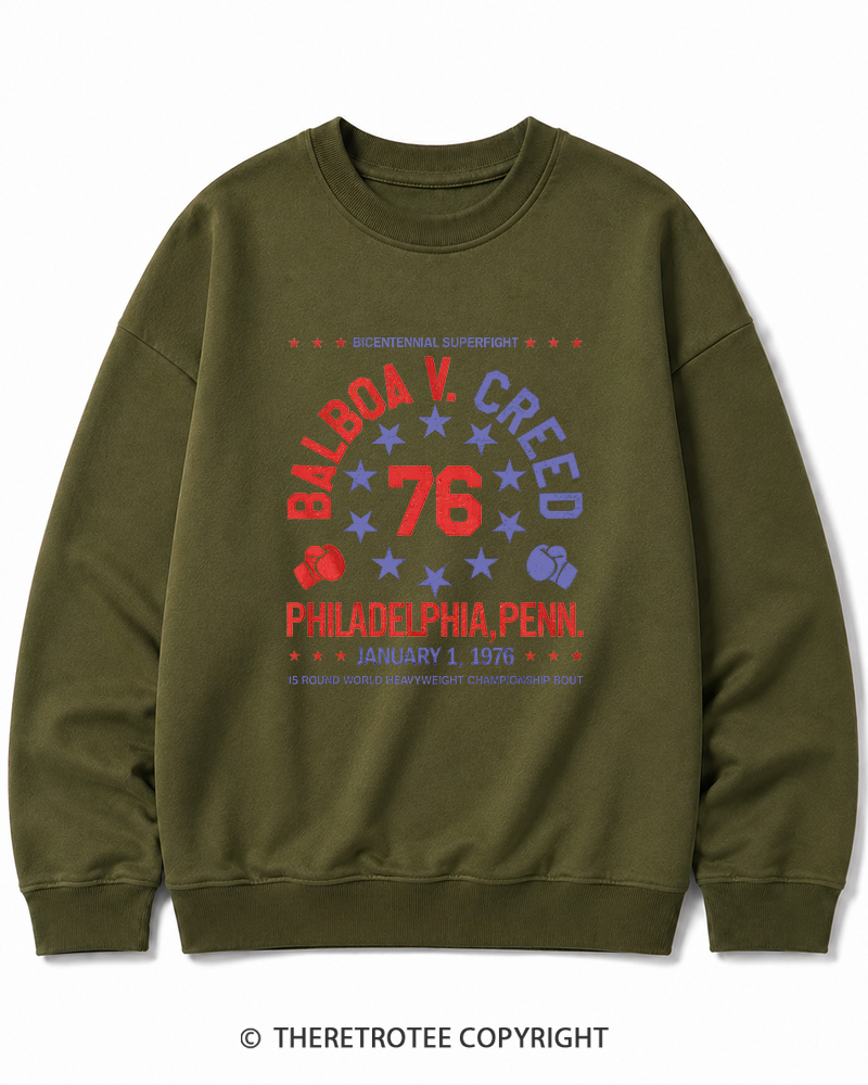 TheRetroTee American Dream 1970s Cotton Sweatshirt
