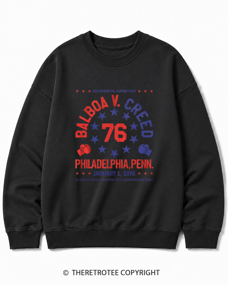 TheRetroTee American Dream 1970s Cotton Sweatshirt