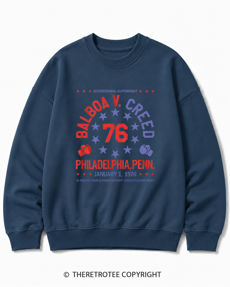 TheRetroTee American Dream 1970s Cotton Sweatshirt