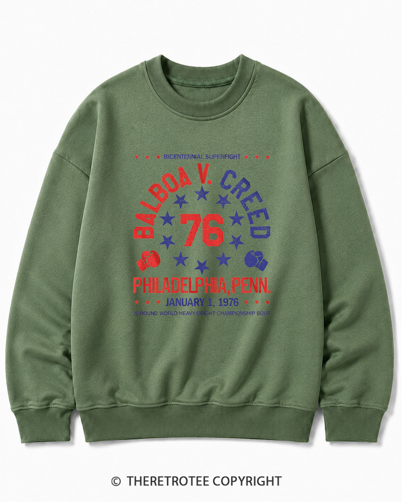 TheRetroTee American Dream 1970s Cotton Sweatshirt