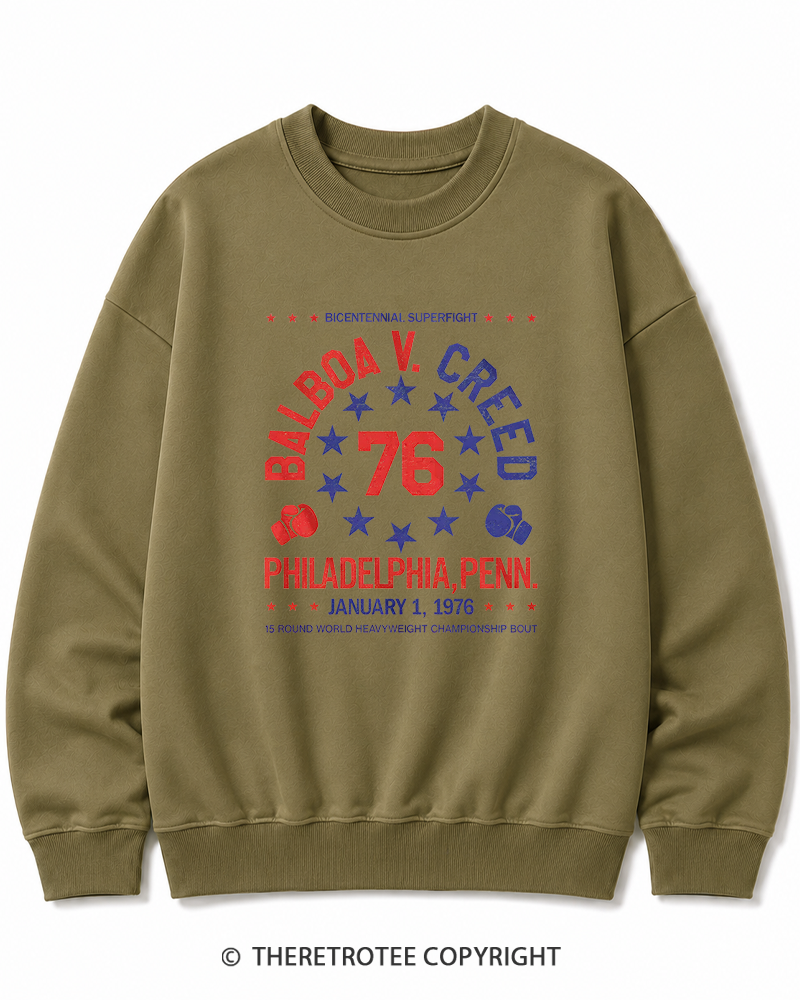 TheRetroTee American Dream 1970s Cotton Sweatshirt