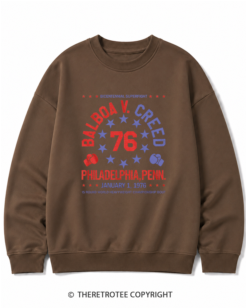 TheRetroTee American Dream 1970s Cotton Sweatshirt