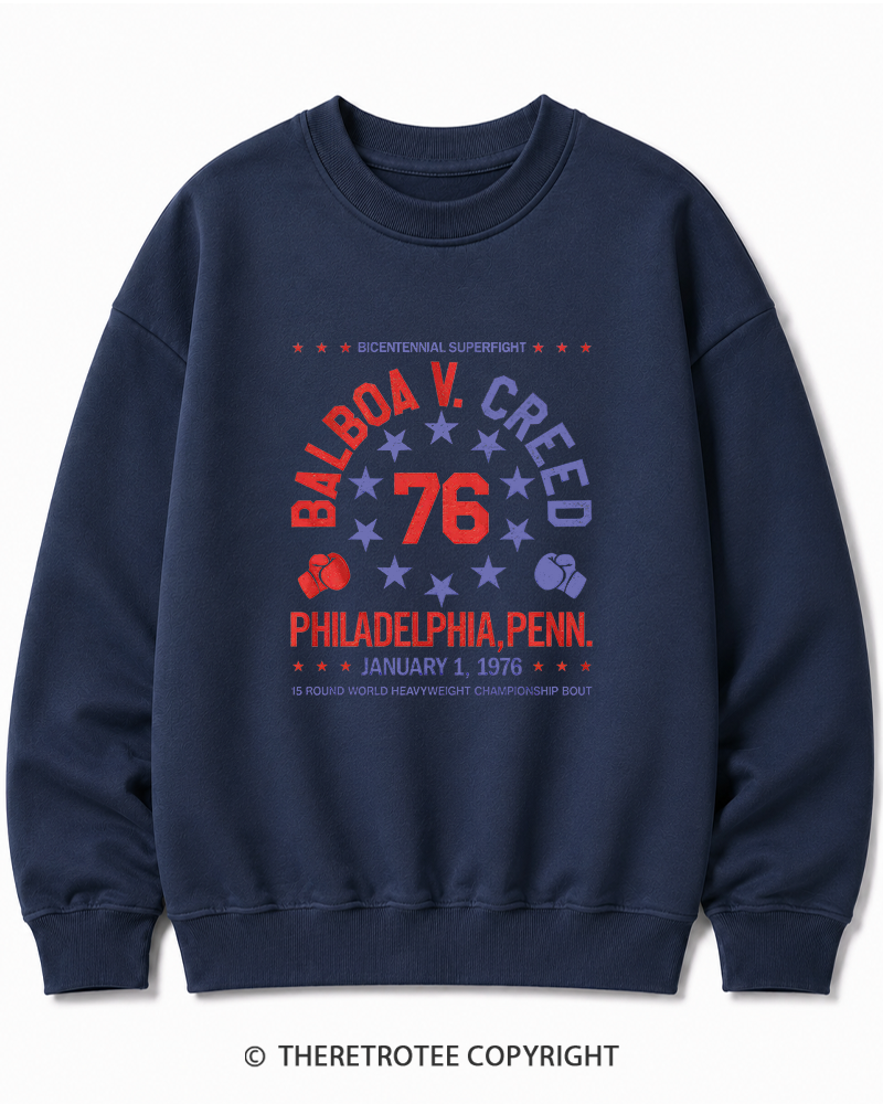 TheRetroTee American Dream 1970s Cotton Sweatshirt