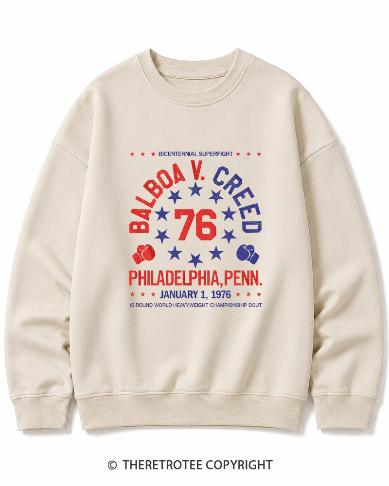 TheRetroTee American Dream 1970s Cotton Sweatshirt