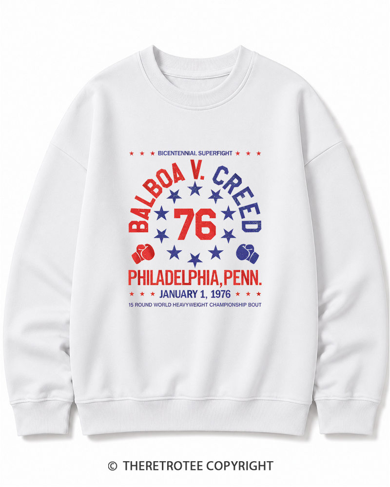 TheRetroTee American Dream 1970s Cotton Sweatshirt