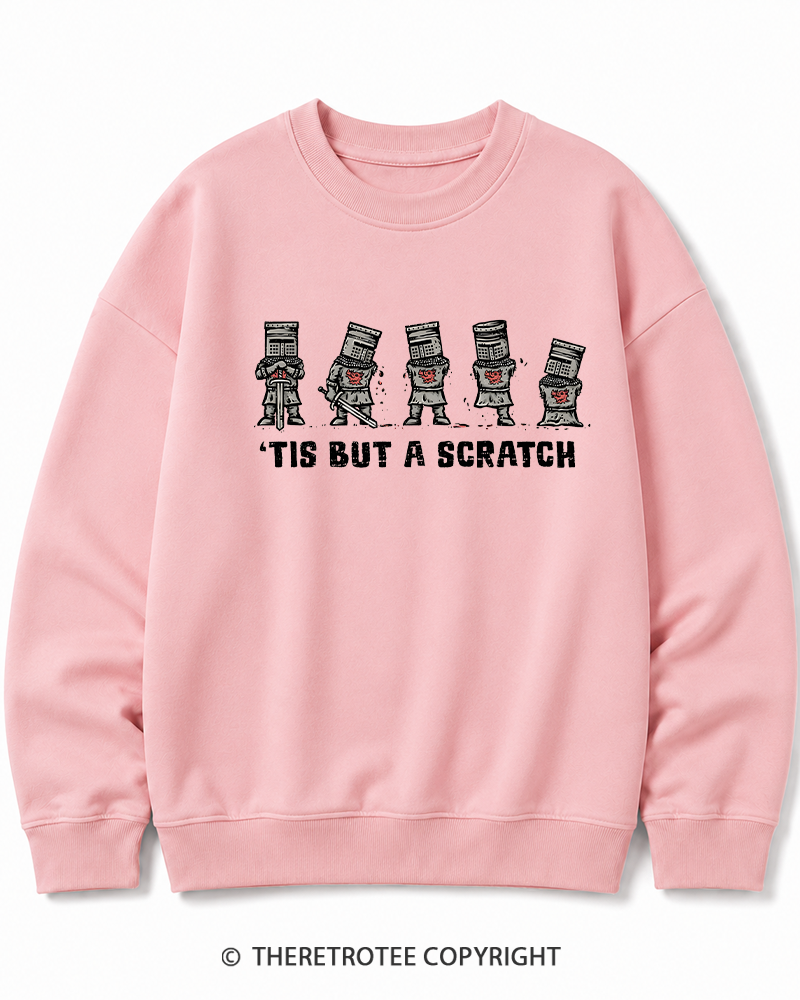 TheRetroTee Tis But A Scratch 1970s Cotton Sweatshirt