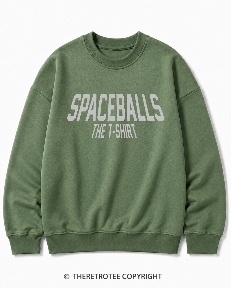 TheRetroTee Spaceballs T-Shirt 1980s Cotton Sweatshirt