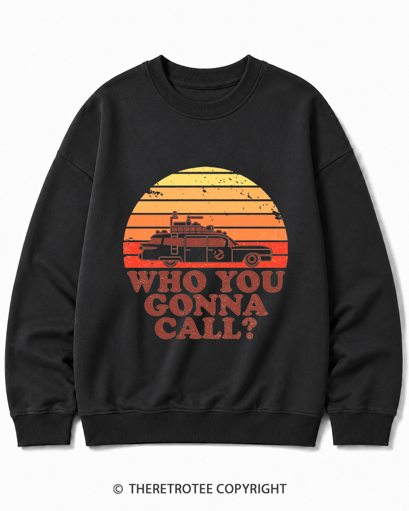 TheRetroTee Sunset 1980s Cotton Sweatshirt