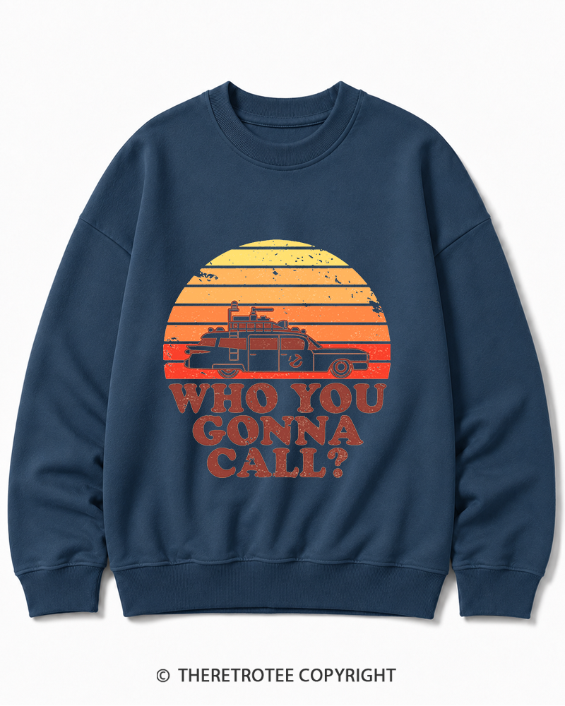 TheRetroTee Sunset 1980s Cotton Sweatshirt