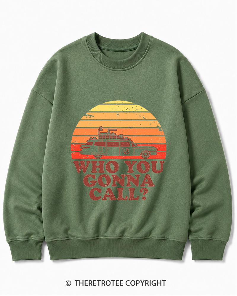 TheRetroTee Sunset 1980s Cotton Sweatshirt