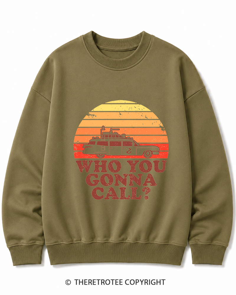 TheRetroTee Sunset 1980s Cotton Sweatshirt