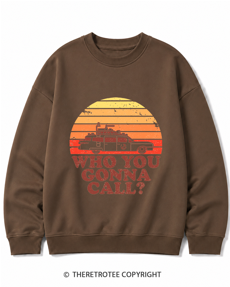 TheRetroTee Sunset 1980s Cotton Sweatshirt