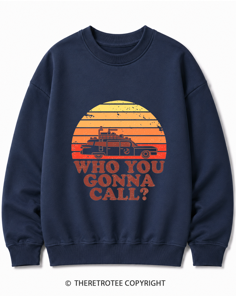 TheRetroTee Sunset 1980s Cotton Sweatshirt