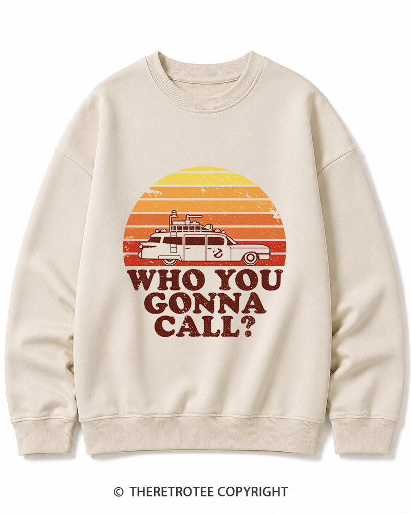 TheRetroTee Sunset 1980s Cotton Sweatshirt