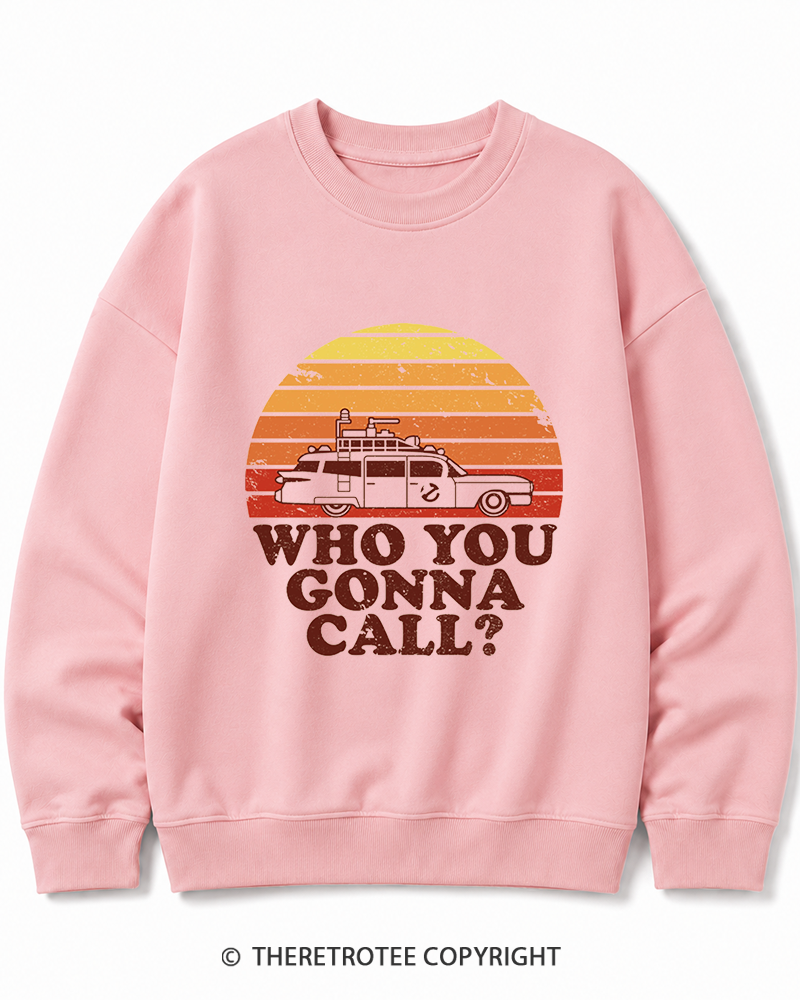 TheRetroTee Sunset 1980s Cotton Sweatshirt