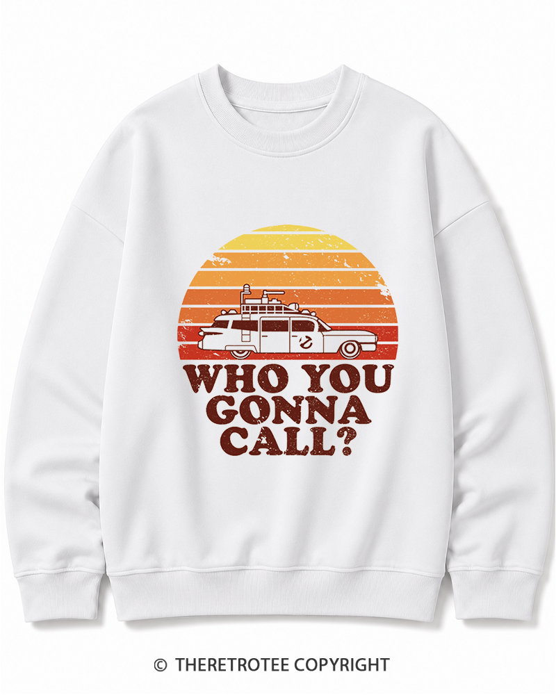 TheRetroTee Sunset 1980s Cotton Sweatshirt