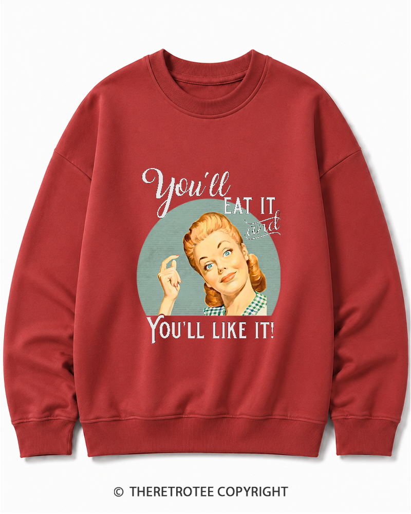 TheRetroTee You'll Like It 1950s Cotton Sweatshirt
