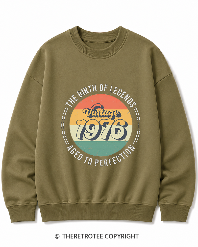 TheRetroTee Vintage 1976 Cotton Sweatshirt