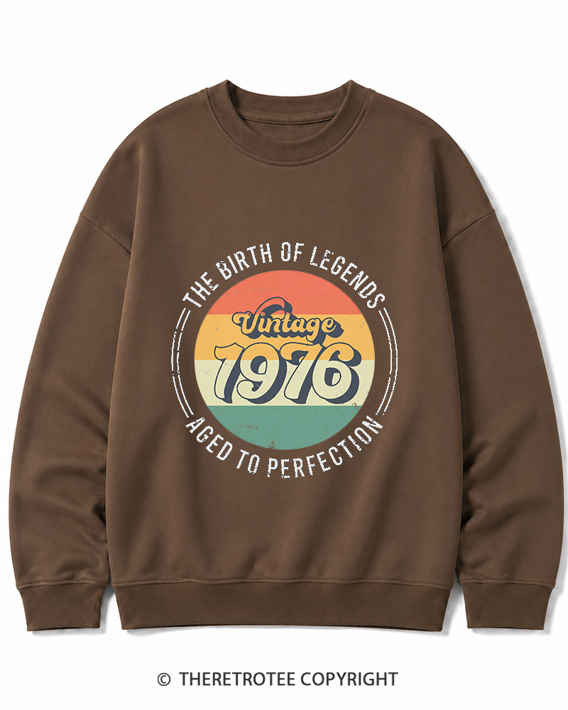 TheRetroTee Vintage 1976 Cotton Sweatshirt