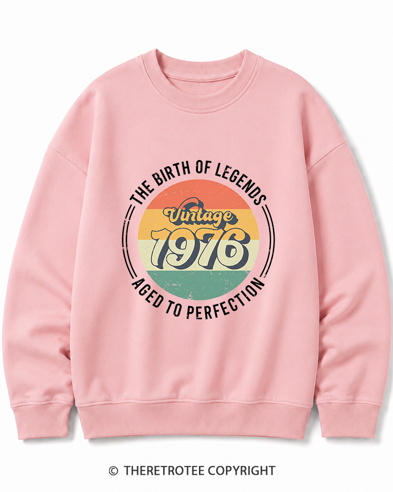 TheRetroTee Vintage 1976 Cotton Sweatshirt