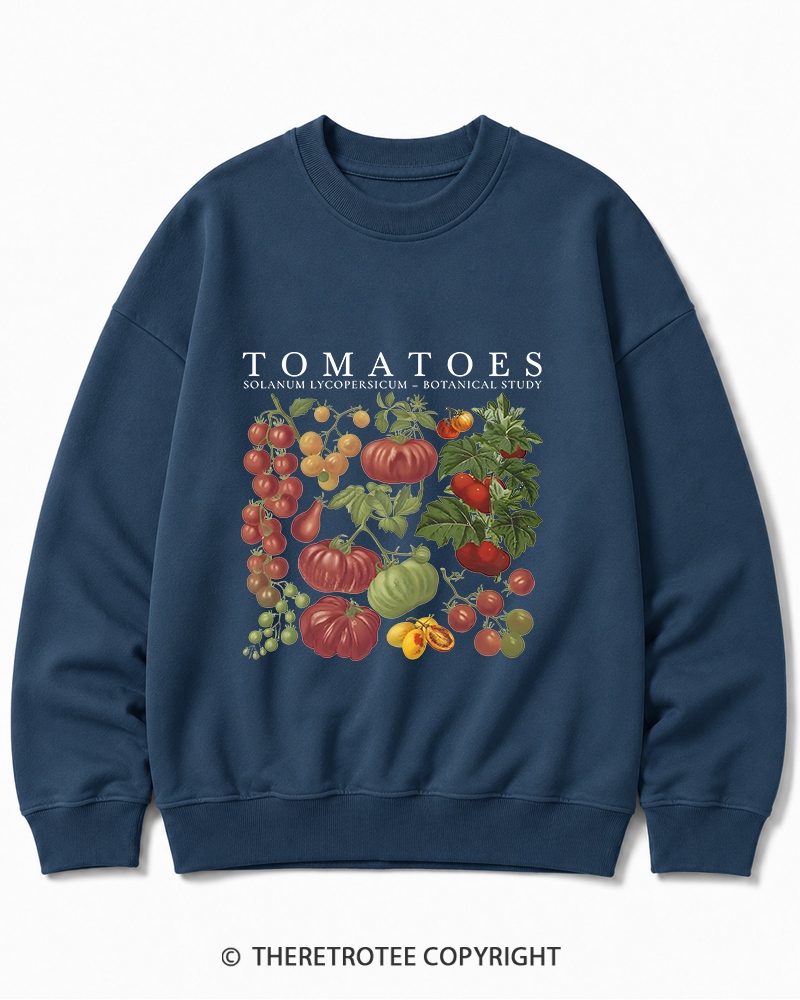 TheRetroTee Tomatoes 1890s Cotton Sweatshirt
